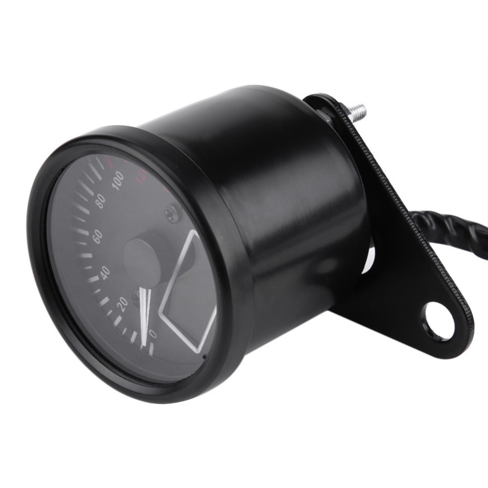 160KM/H Motorcycle Digital LED LCD Speedometer Tachometer Speed Gauge Retro